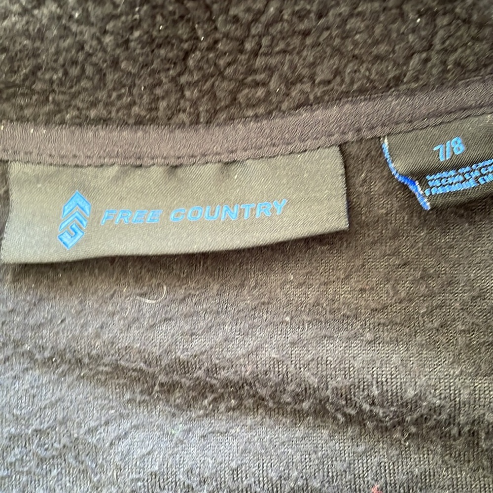 Free Country Thick Fleece Zip-Up Jacket - Picture 6 of 7